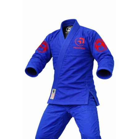 Progress Adults BJJ Gi Kimono - Blue
