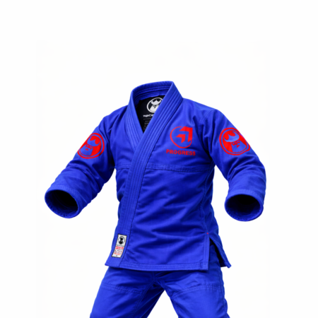 Progress Kids BJJ Gi Kimono - Blue