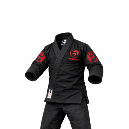 Progress Kids BJJ Gi Kimono - Black