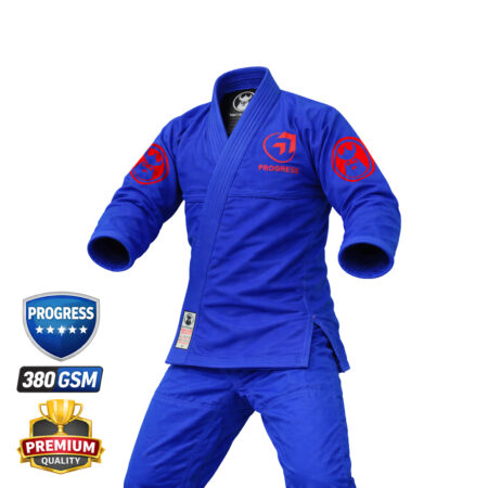 Progress Adults BJJ Gi Kimono - Blue