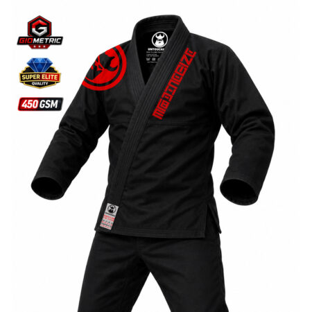 Giometric Adult BJJ Gi Kimono - Black