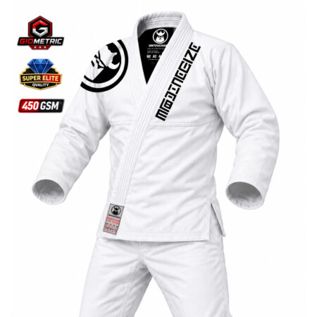 Giometric Adult BJJ Gi Kimono - White